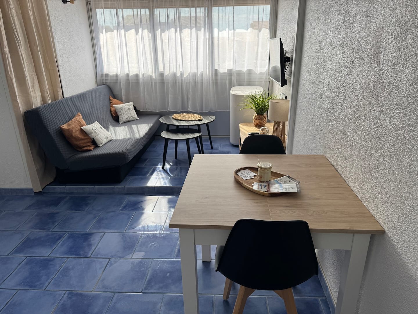 Coin repas de l’appartement Le Tamaris